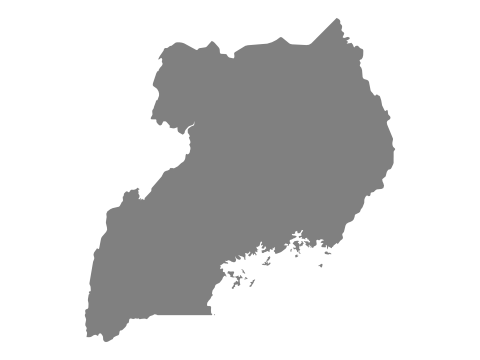 Map of Uganda